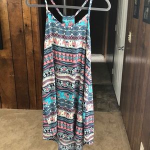 Elephant print dress